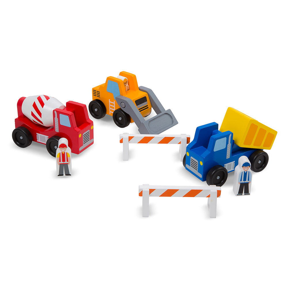 Construction Vehicle Set - - Fat Brain Toys
