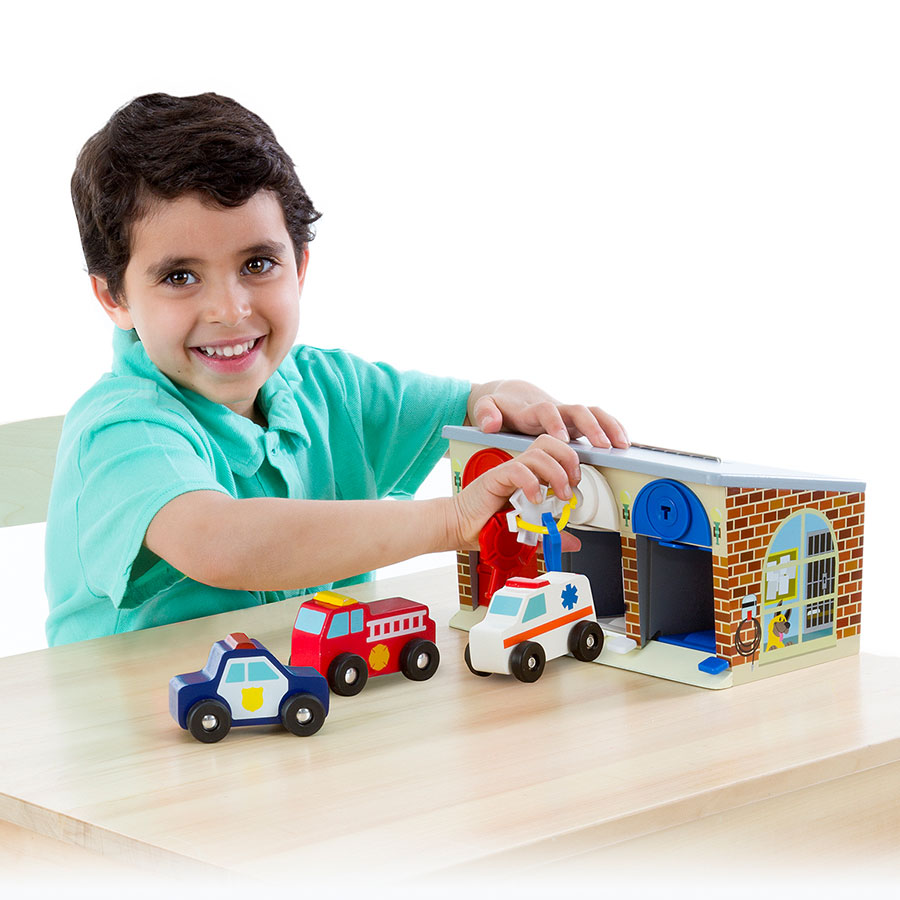 Keys & Cars Rescue Garage Fat Brain Toys