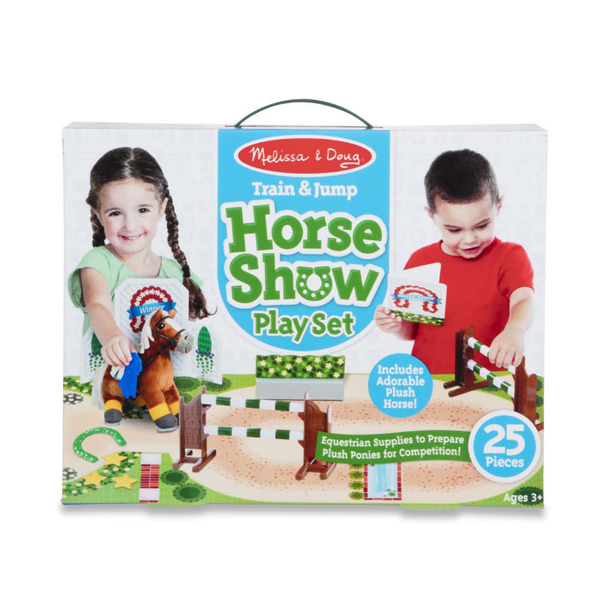 Train & Jump Horse Show Play Set Fat Brain Toys