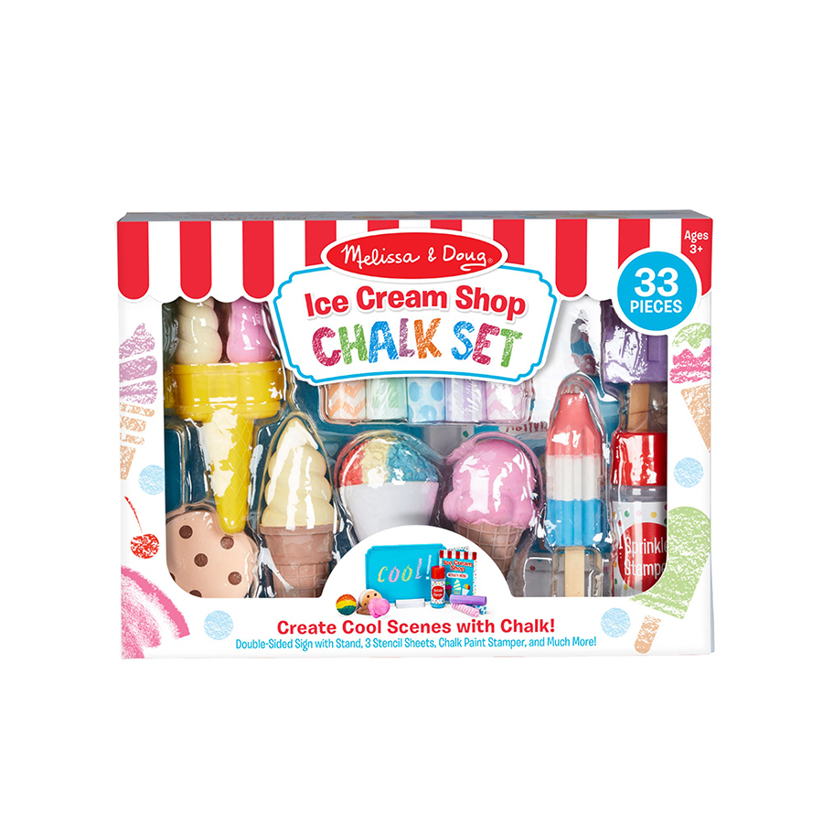 Ice Cream Shop Chalk Set Fat Brain Toys