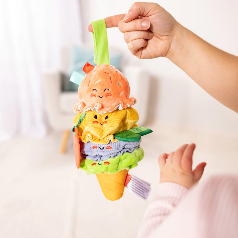 Ice Cream Take-Along Toy - - Fat Brain Toys