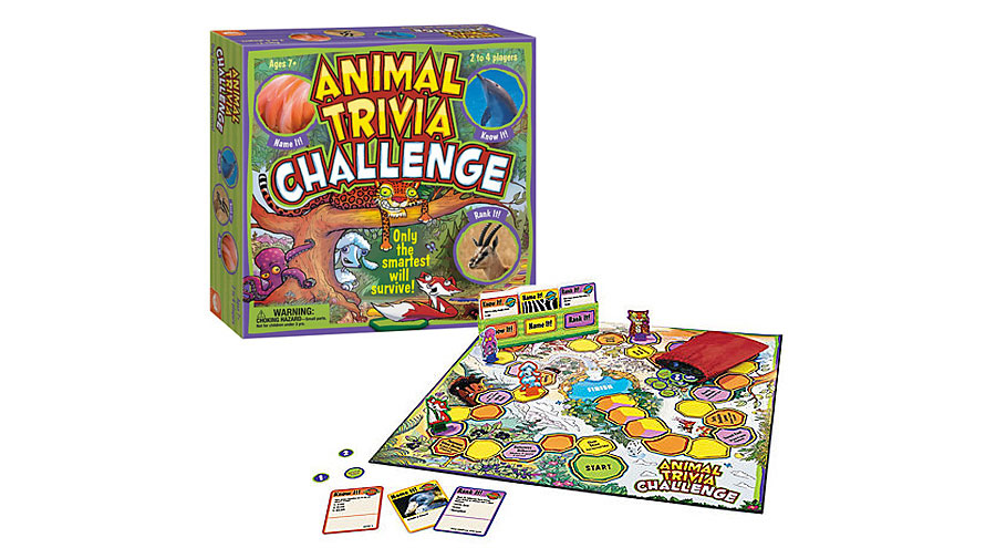 Animal Trivia Challenge Fat Brain Toys
