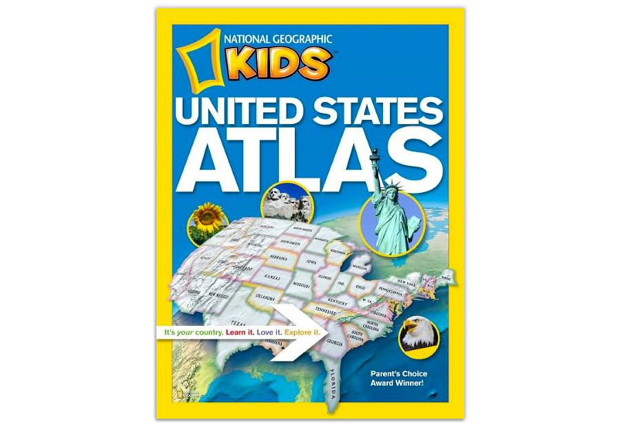National Geographic Kids United States Atlas - - Fat Brain Toys