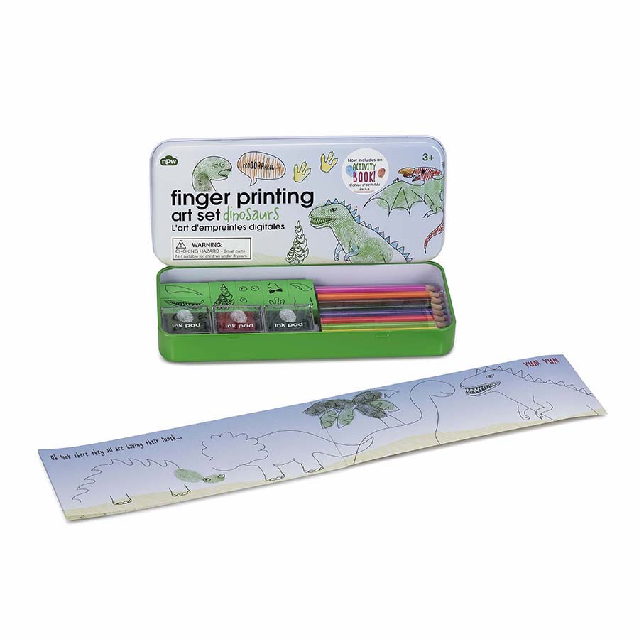 Fingerprint Dinosaurs Fat Brain Toys