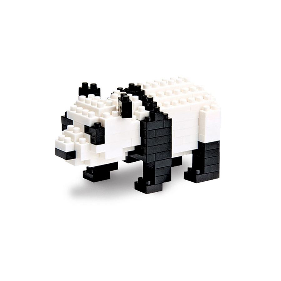 Панда конструктор. Конструктор Nanoblock Miniature NBC-019 большая Панда. Мягкий конструктор Yako фауна m7181-5 Панда. Белый медведь из лего. Схема лего животные севера