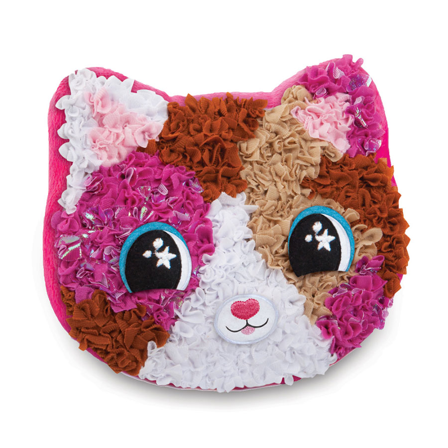 PlushCraft Kitten Pillow - Best Arts & Crafts for Ages 5 to 6