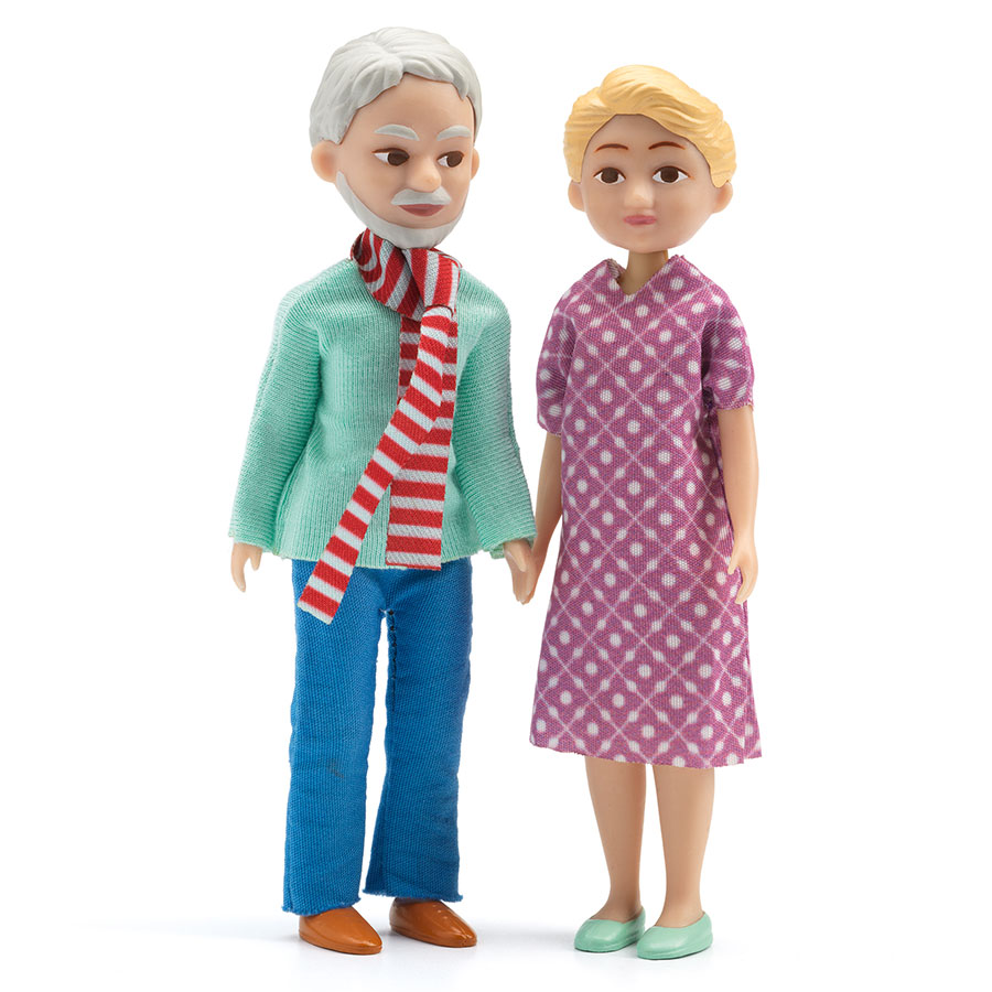 Petit Home Dollhouse Grandparents Fat Brain Toys