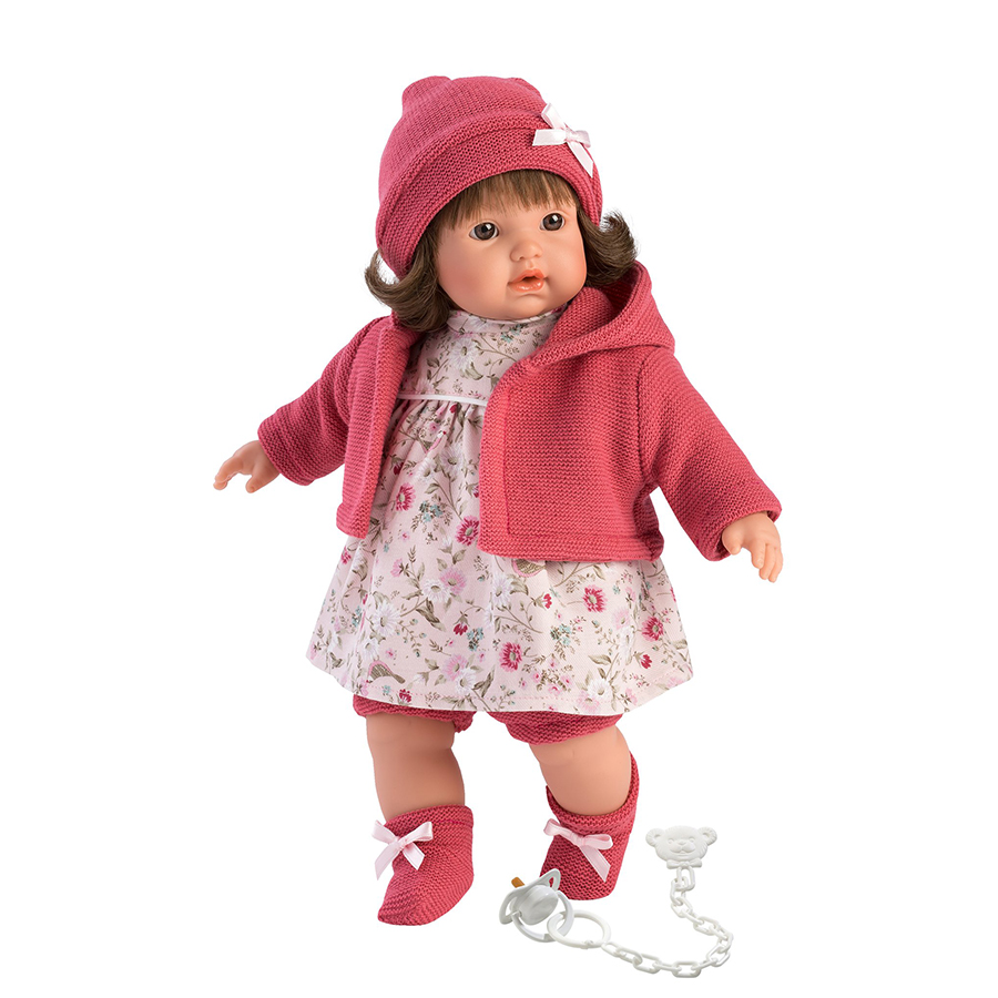 Llorens Soft Body Baby Doll Harper - 13 inch - - Fat Brain Toys