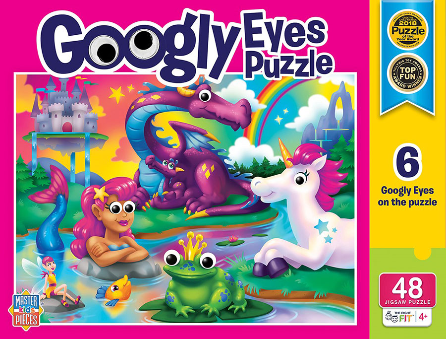 Googly Eyes Puzzle Fantasy Friends Fat Brain Toys