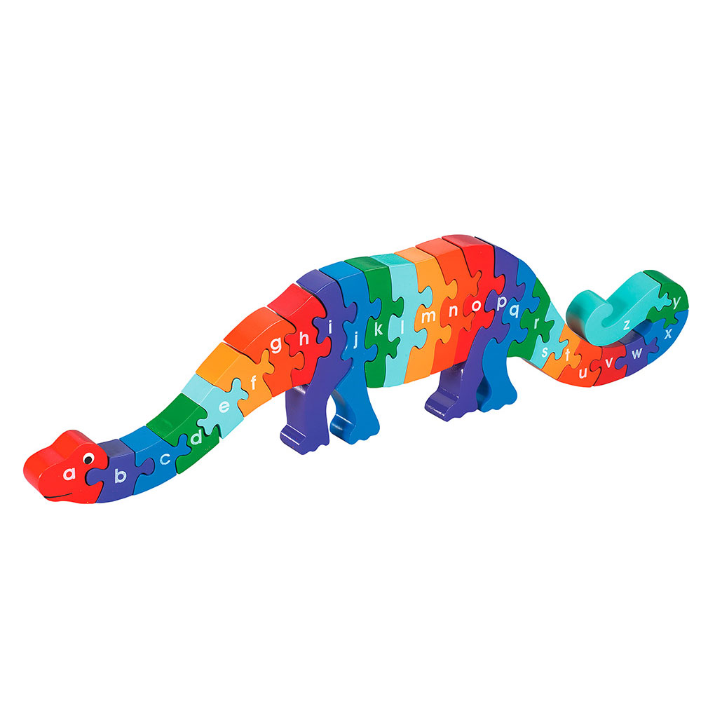 A-Z Dinosaur Puzzle - - Fat Brain Toys