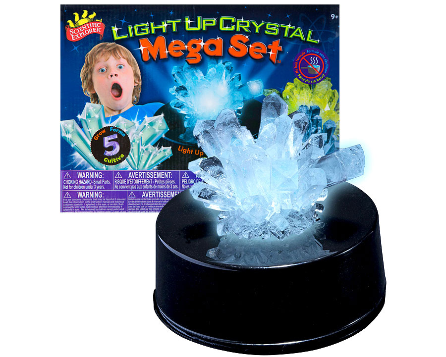 Scientific Explorer Light Up Crystal Mega Set Fat Brain Toys