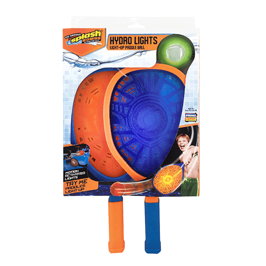 Hydro Lights LightUp Paddle Ball Fat Brain Toys
