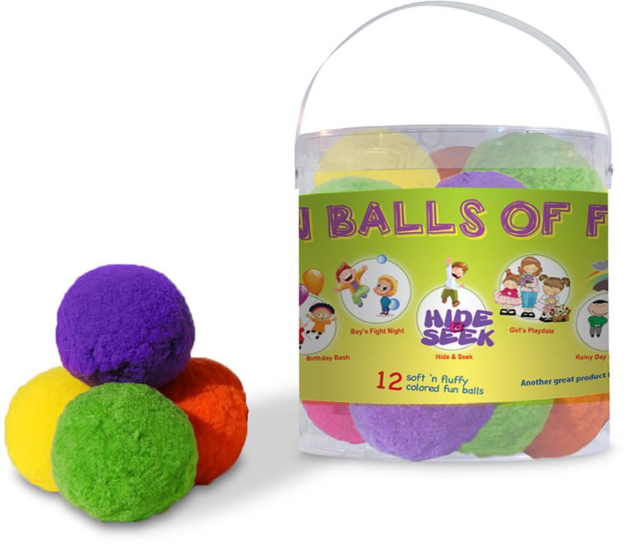 Fun Balls of Fun - 12 pack - - Fat Brain Toys