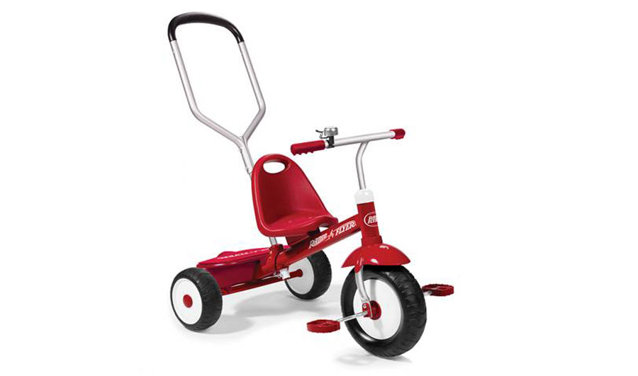 radio flyer deluxe steer and stroll trike