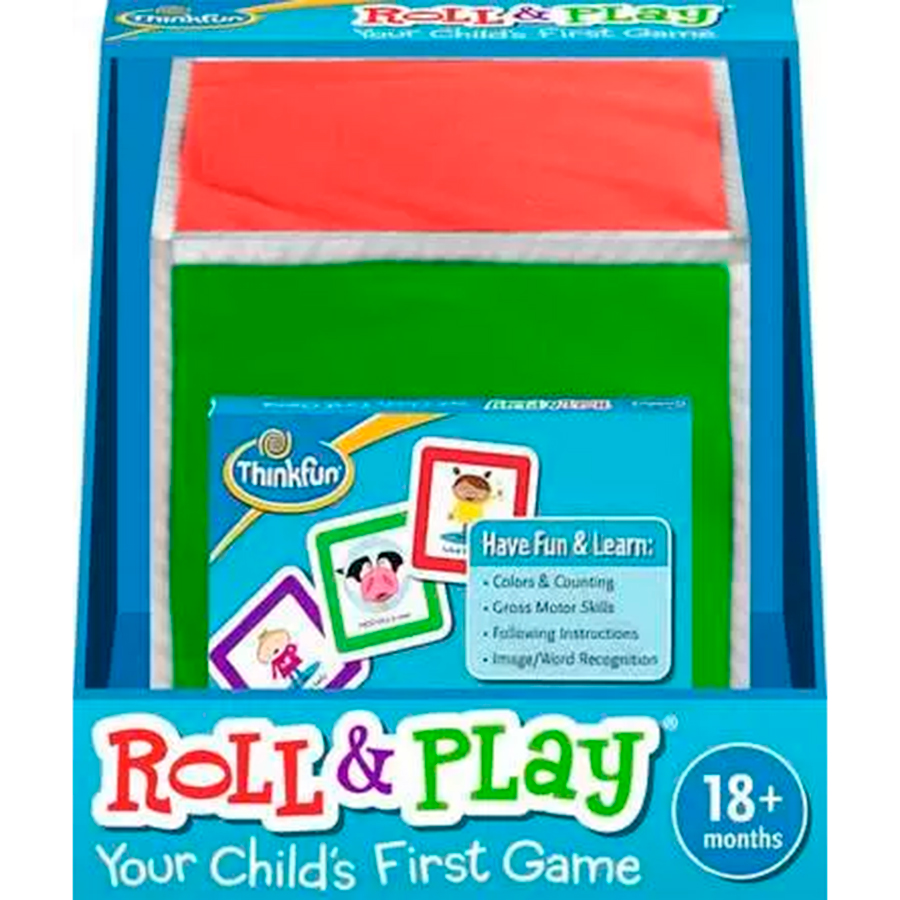 Think Fun Roll & Play - Best Early Learning Toys for Ages 2 to 4