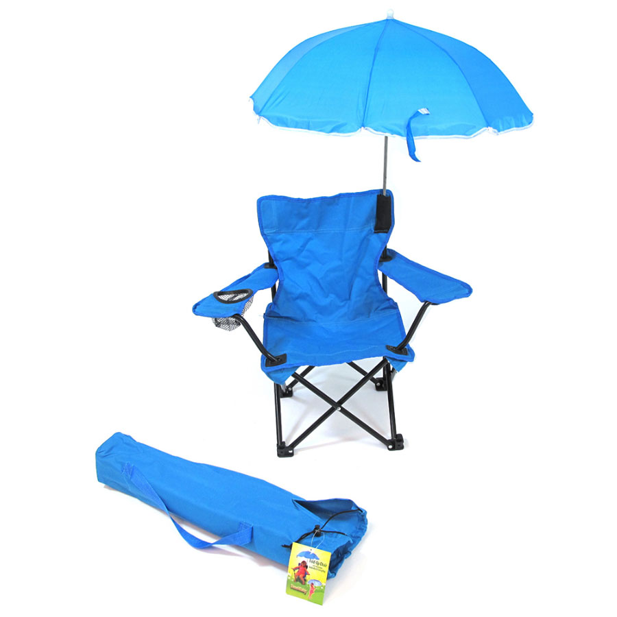 Beach Baby Kids Camp Chair with Umbrella Fat Brain Toys