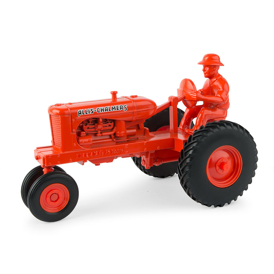 Ertl 75th Anniversary 1 16 Allis Chalmers Model WC Tractor With Farmer   Rr305 