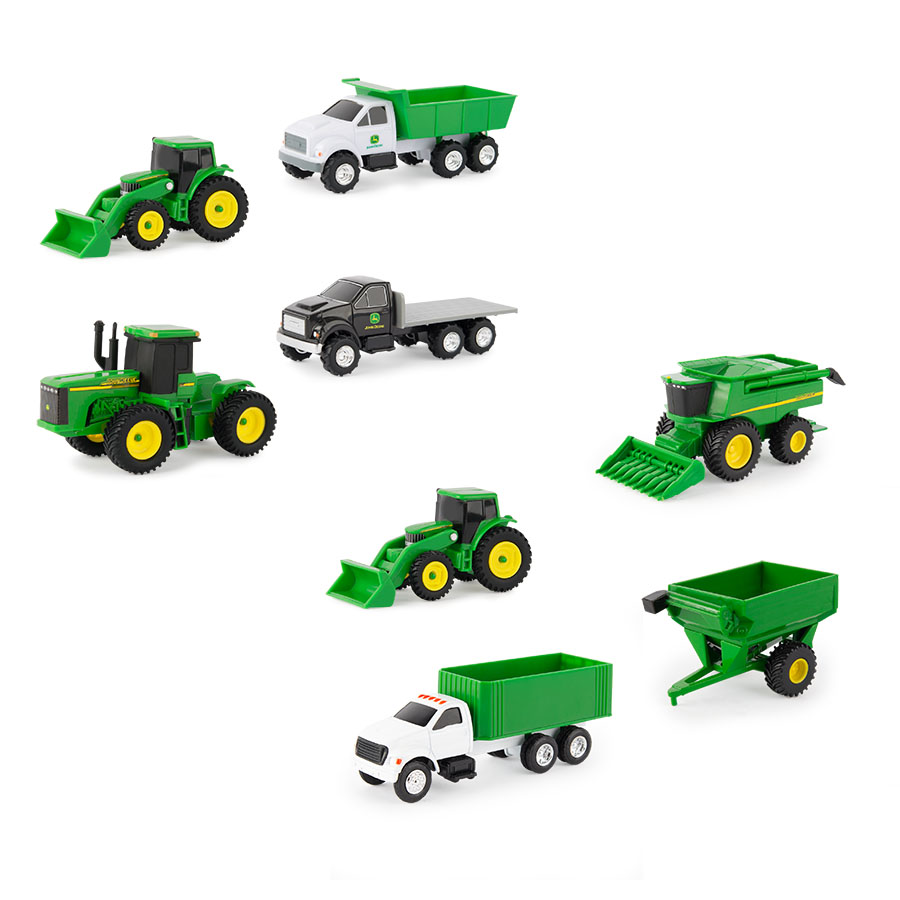 Tractor best sale toy set