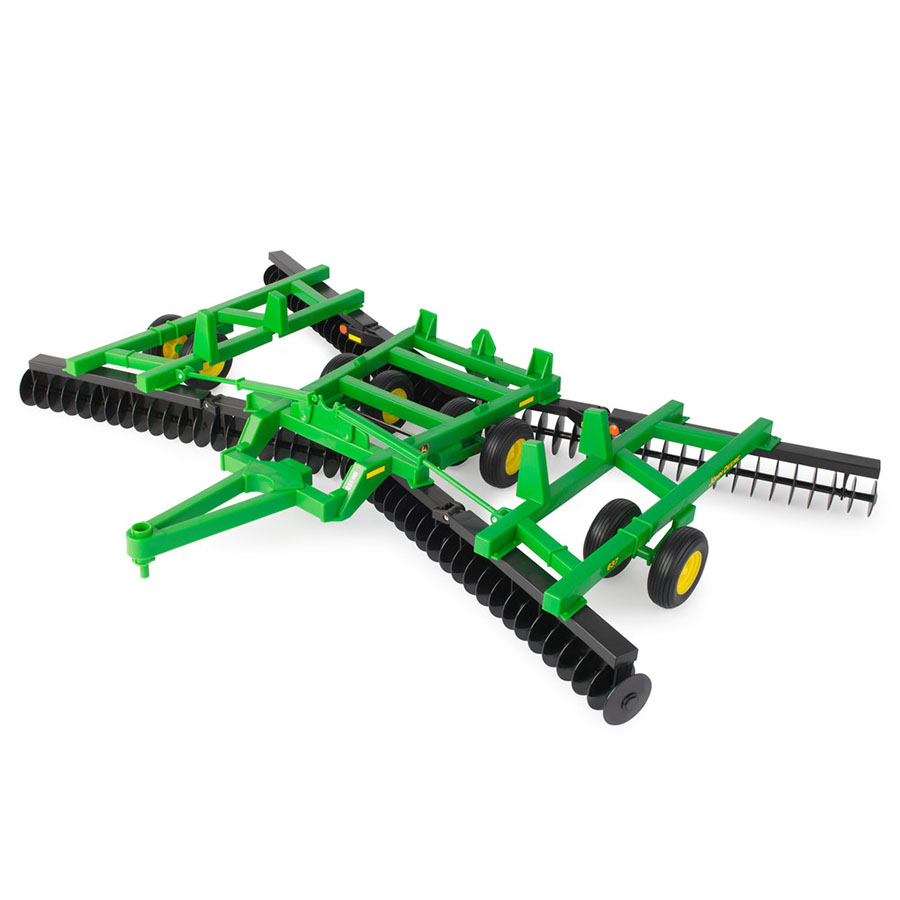 1/16 Big Farm John Deere 637 Flex Fold Disk - - Farm Toys