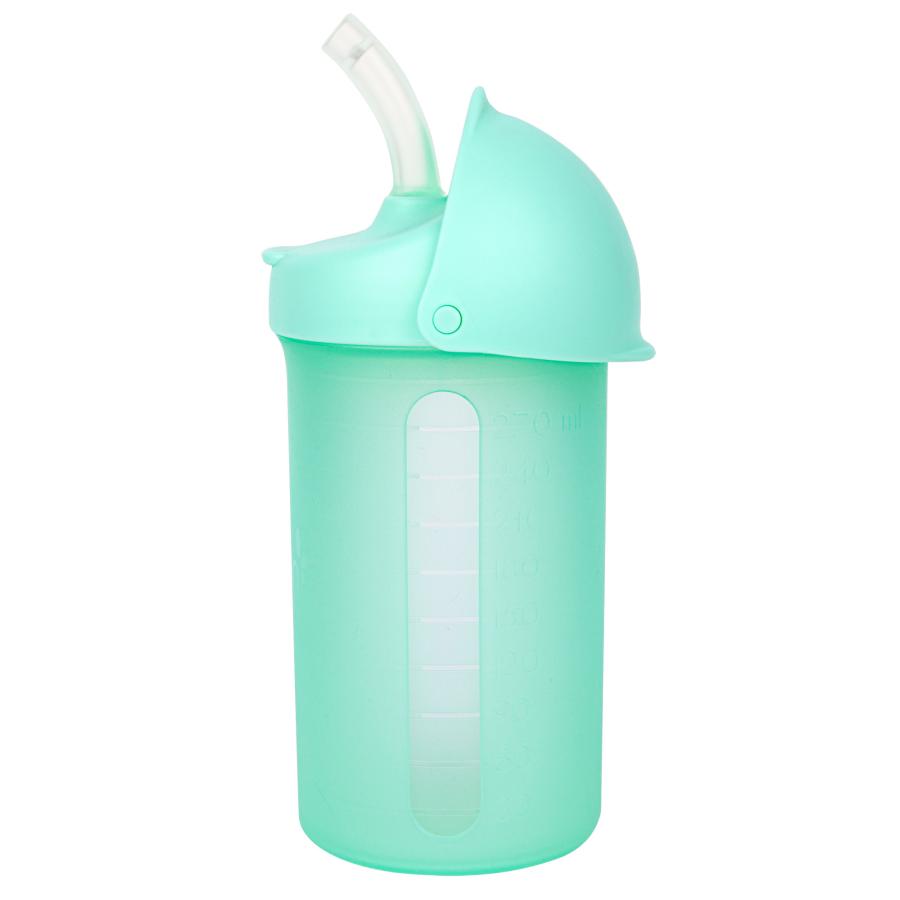 Boon SWIG Silicone Straw Cup 9 oz. Straw Sippy Cup for 6m+ Mint