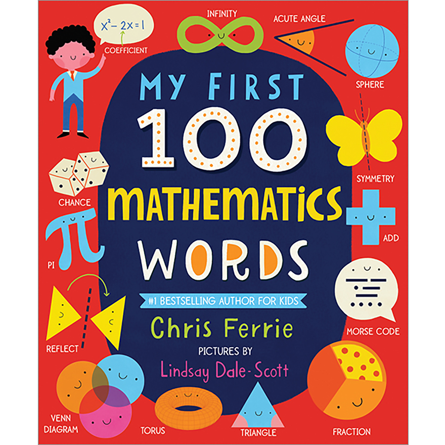 Слово maths. My first 100 Words. Математика 100. Mathematic Words. First 100 Words. Board book.