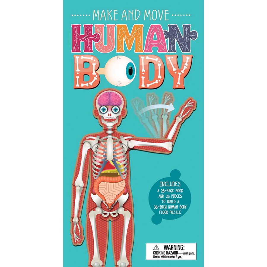 Make and Move: Human Body - - Fat Brain Toys