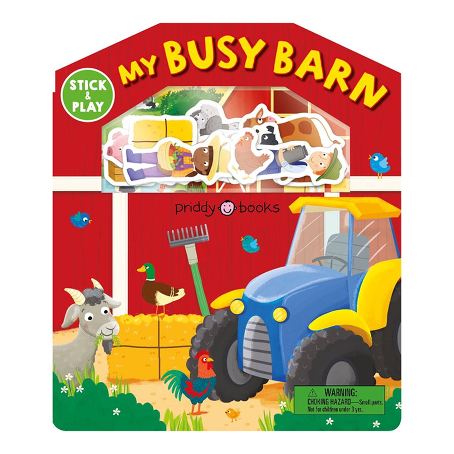 Stick and Play My Busy Barn - - Fat Brain Toys