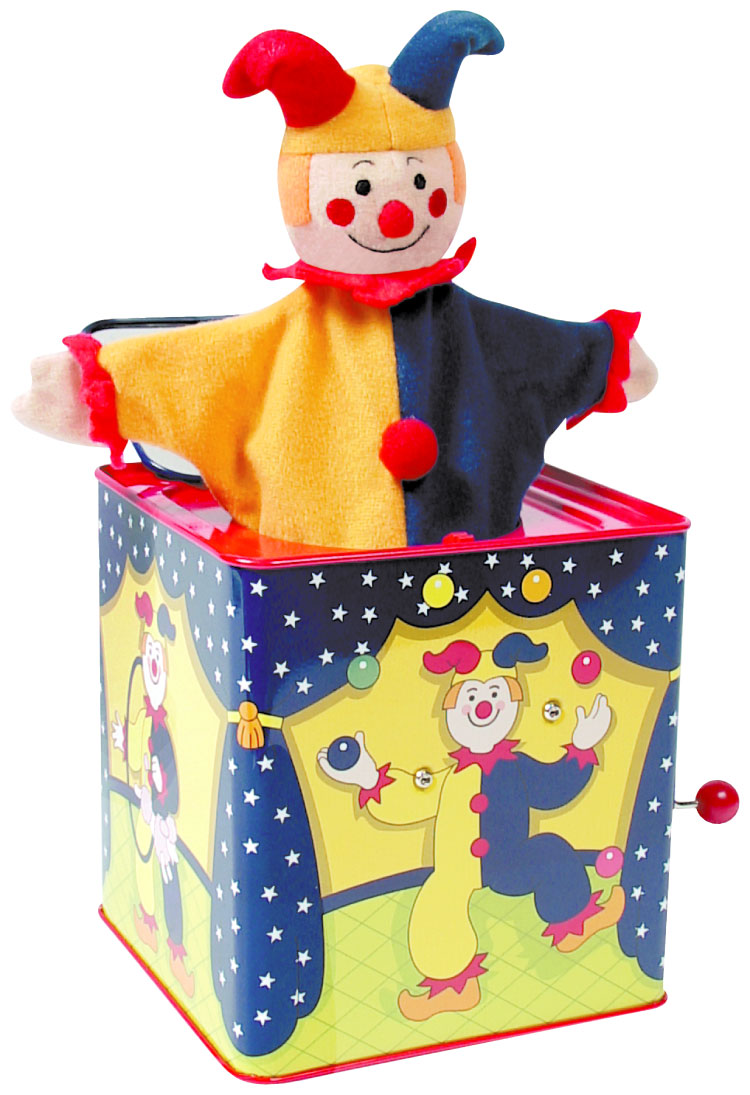 Fair hair puppet jack in the box. Jack in the Box игрушка Эмая. Jack in the Box шкатулка. Клоун игрушка Джек Box. Шкатулка с клоуном.