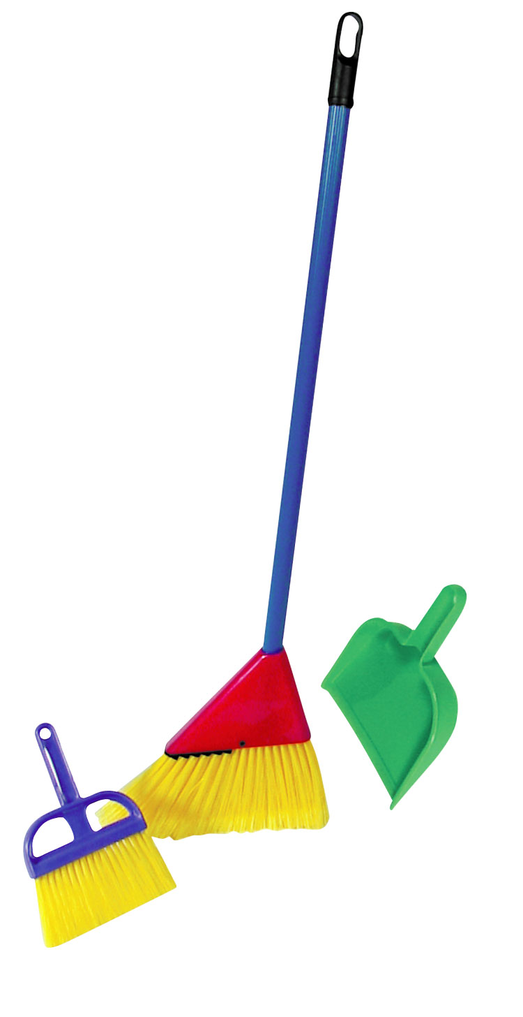 child's toy broom set