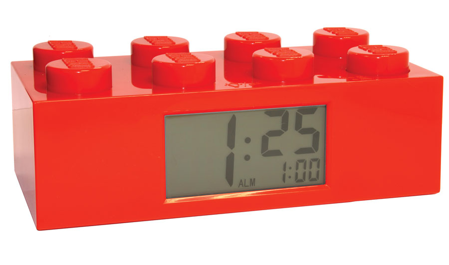 Lego Brick Alarm Clock - - Fat Brain Toys