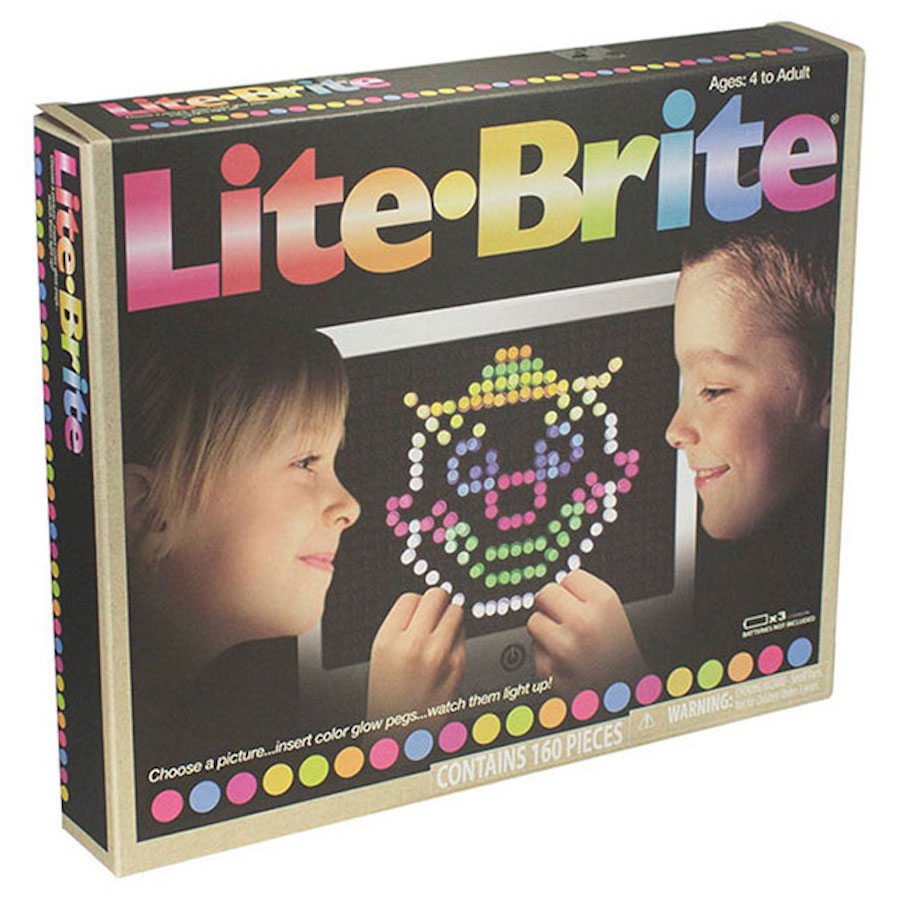 Lite Brite Best Arts & Crafts for Ages 4 to 7 Fat Brain Toys