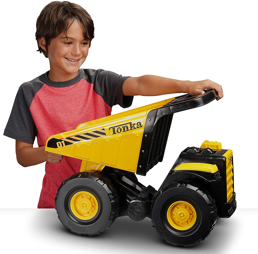 Tonka Toughest Mighty Dump Truck - - Fat Brain Toys