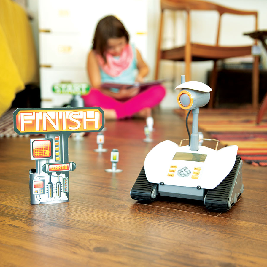 ReCon 6.0 Programmable Rover with Obstacle Course - - Fat Brain Toys