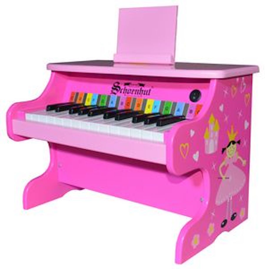 25 Key Table Top Digital Piano Princess Fat Brain Toys