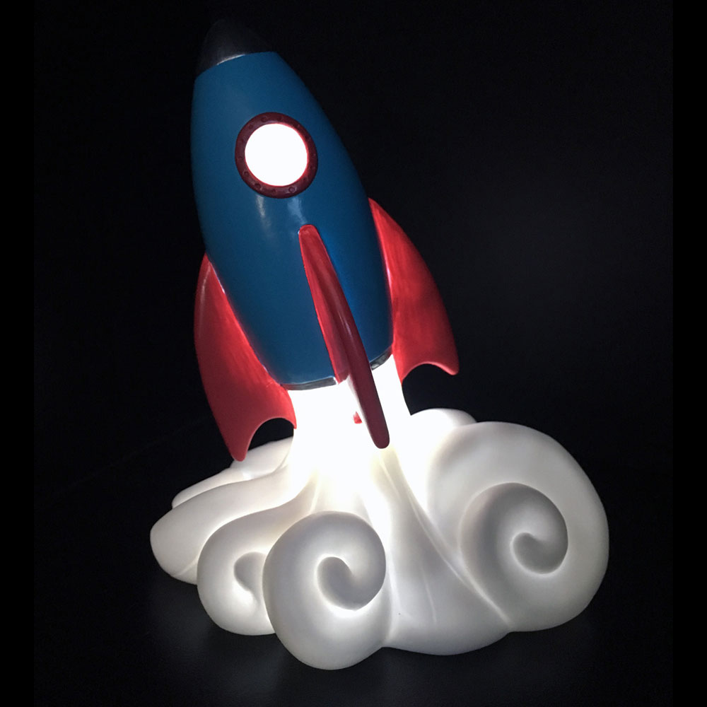 Rocket LED Color Changing Nightlight - - Fat Brain Toys