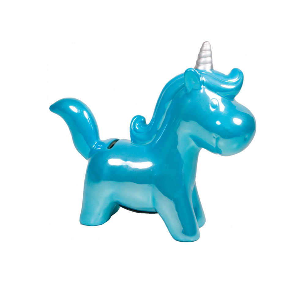 Magical Blue Unicorn Bank Fat Brain Toys