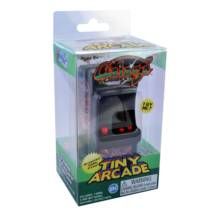 World's Smallest Tiny Arcade Galaga - - Fat Brain Toys