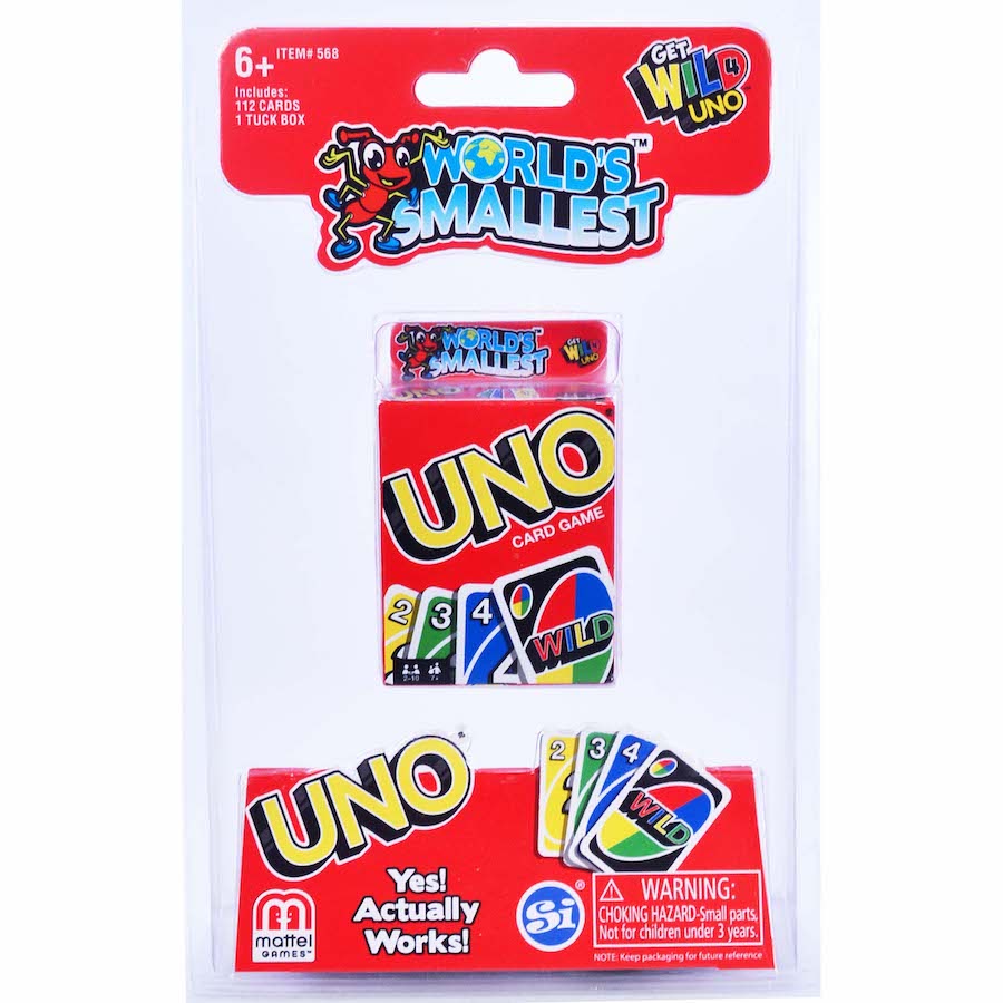 World's Smallest UNO Fat Brain Toys