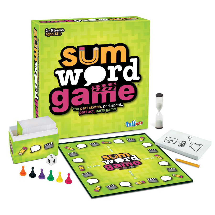 Sum Word Game - - Fat Brain Toys