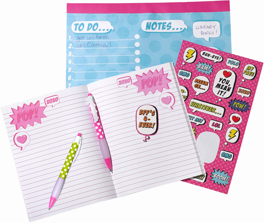 POP Art Stationery Essentials Set Fat Brain Toys