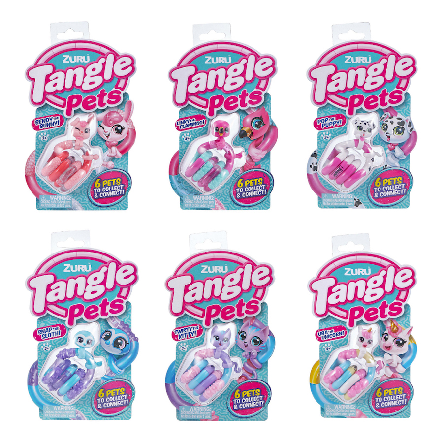 Tangle Jr. Pets Best Office & Desk Toys for Ages 3 to 11