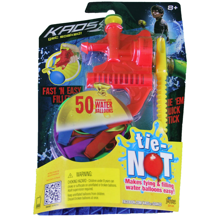 Kaos Tie Not Water Balloon Filler Fat Brain Toys 