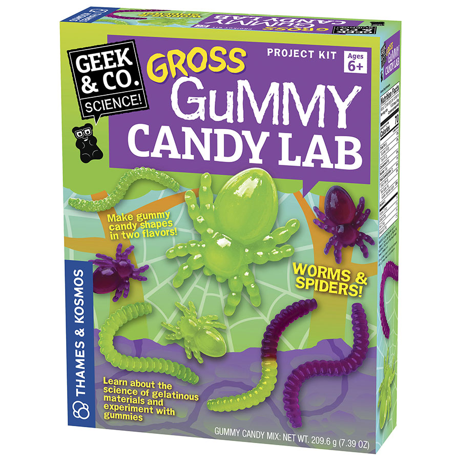 Geek & Co Gross Gummy Candy Lab Fat Brain Toys