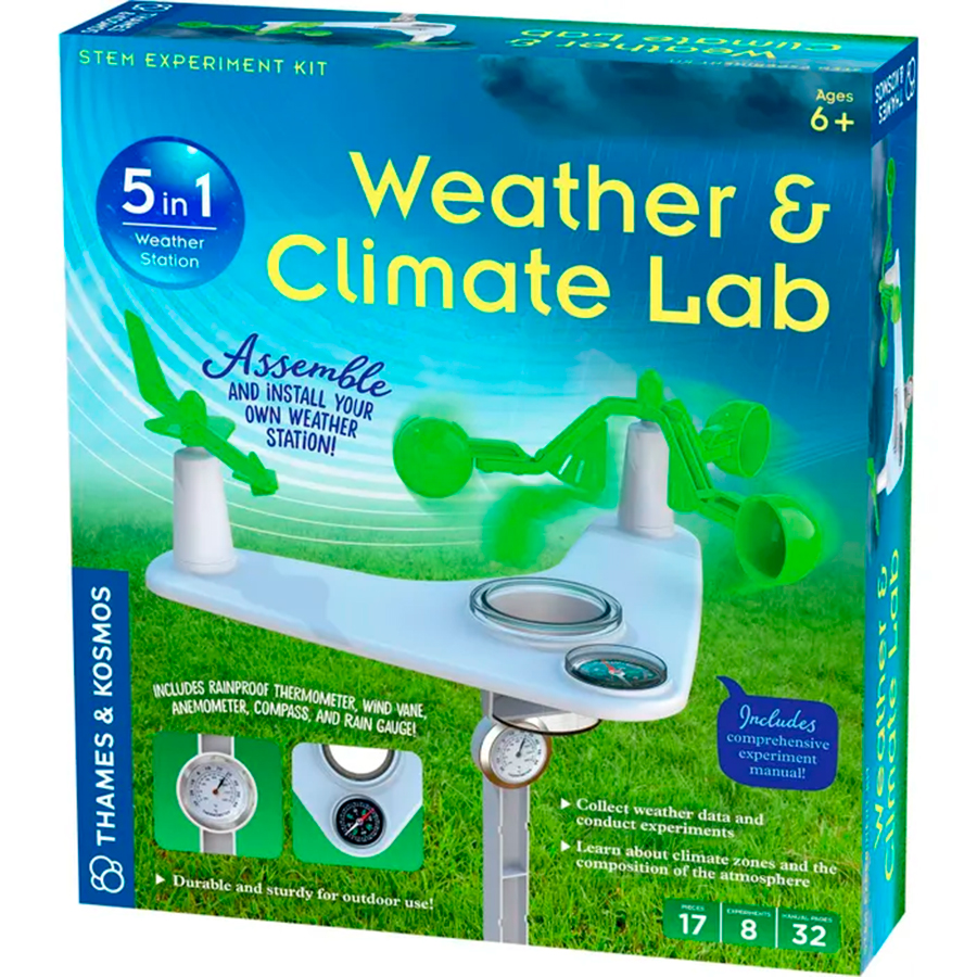 Weather & Climate Lab - Best Maker & DIY Kits for Ages 4 to 12