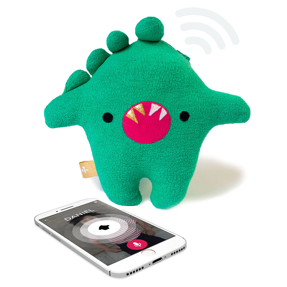 Talkie by Toymail Voice Messaging Toy, Hank Dino Fat Brain Toys