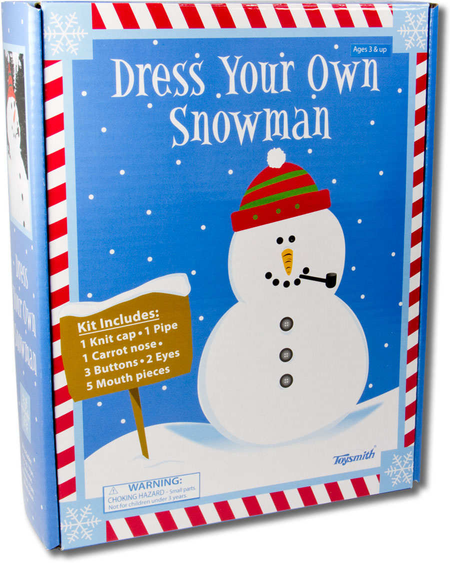 Dress Your Own Snowman Kit Fat Brain Toys