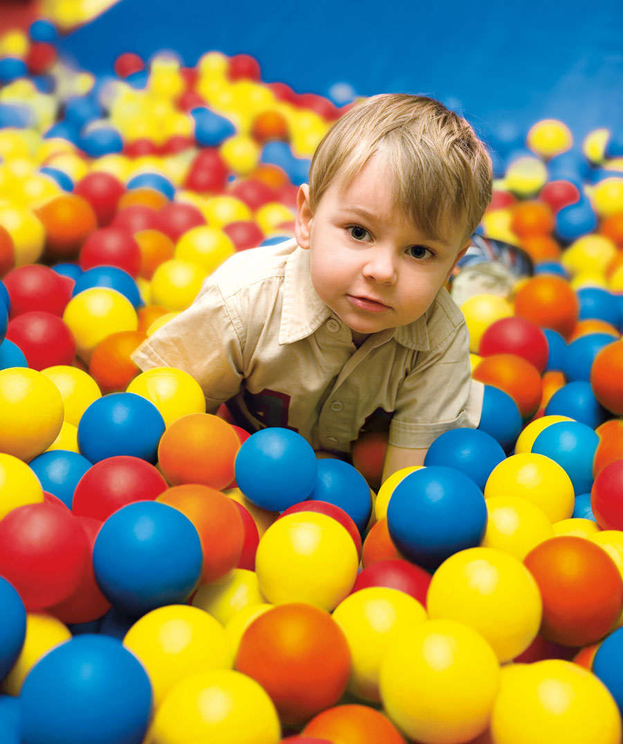 Play ball. Children playing Ball. Kids playing with a Bumble Ball. Kid playing balls. Play83549.