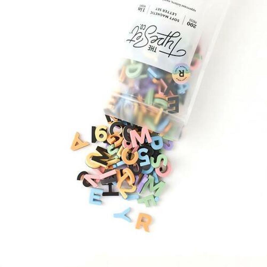 Rainbow Light Soft Letters Fat Brain Toys