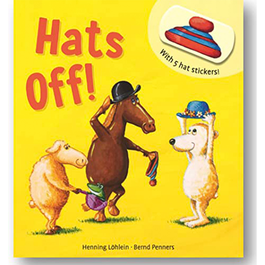 Hats Off Sticker Book Fat Brain Toys