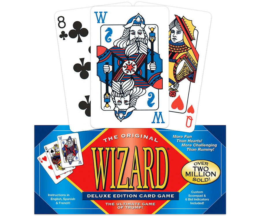 Wizard Card Game Deluxe Edition - - Fat Brain Toys